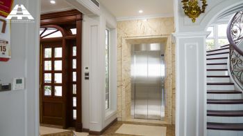 Lắp đặt thang máy tại Vinhomes Riverside - Long Biên