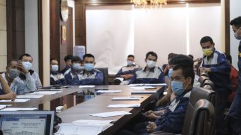 Đào tạo an toàn và vệ sinh lao động 2021 - Thang máy Huy Hoàng