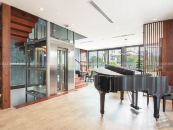 Top 15 mẫu thang máy biệt thự đẹp và sang trọng 2025