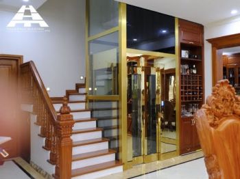 Báo giá thang máy gia đình 250kg với kích thước tiêu chuẩn
