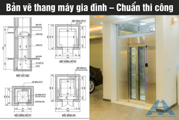Tổng hợp bản vẽ thang máy gia đình chuẩn [Update 2026]