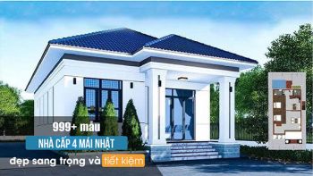 999+ Mẫu nhà cấp 4 mái Nhật đẹp, sang trọng và tiết kiệm