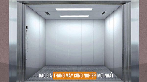 Báo giá thang máy công nghiệp mới nhất 2025 – Đầy đủ & minh bạch