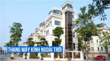 Thang máy kính ngoài trời: Lựa chọn hoàn hảo cho không gian hiện đại