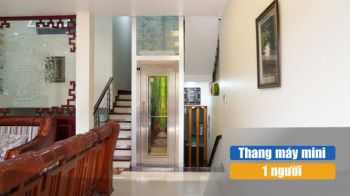 Thang máy mini 1 người – Kích thước, giá bán & cách lựa chọn