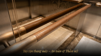 Tay vịn thang máy: Những điều cần biết để đảm bảo an toàn & thẩm mỹ