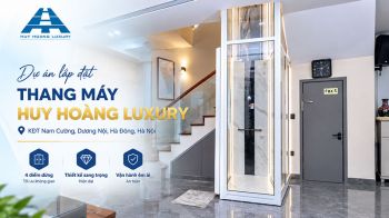 Dự án lắp đặt thang máy Huy Hoàng Luxury tại KĐT Nam Cường, Dương Nội, Hà Nội