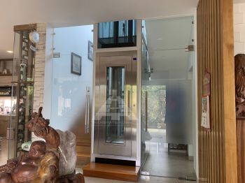 Muốn lắp đặt thang máy nhưng nhà không có không gian, phải làm sao?