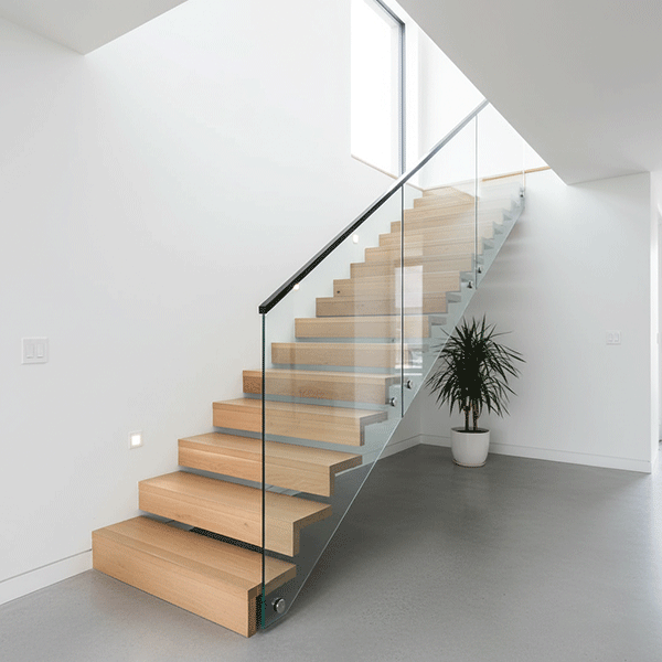 mẫu cầu thang gỗ 2