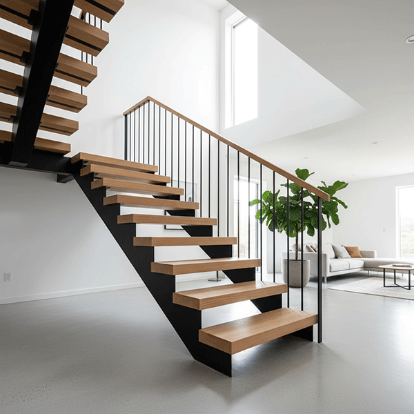 mẫu cầu thang gỗ 5