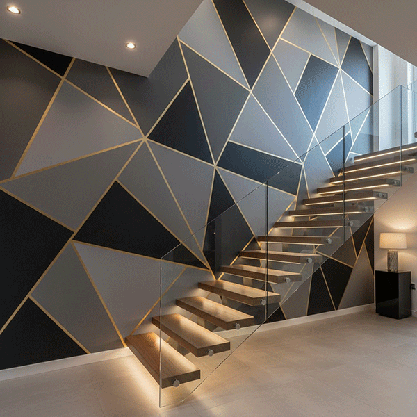 tại sao nên trang trí vách cầu thang