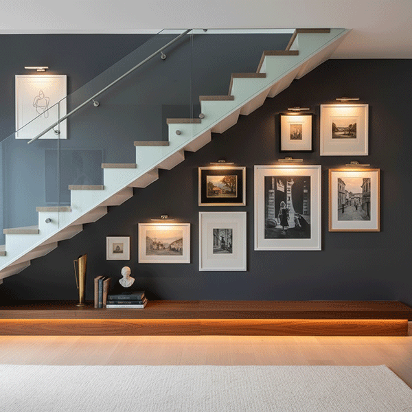 ý tưởng trang trí gầm cầu thang 5