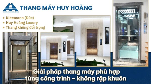 thang máy huy hoàng đồng hành cùng thang máy tại đà lạt