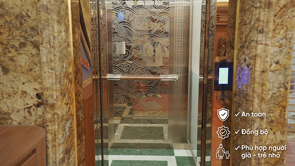 thang máy huy hoàng, giải pháp đồng bộ từ thiết kế