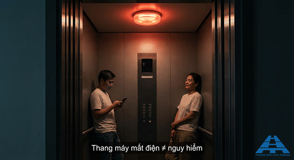 thang máy mất điện khi đó sẽ như thế nào