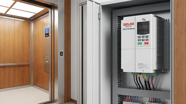 ứng dụng biến tần delixi trong thang máy gia đình