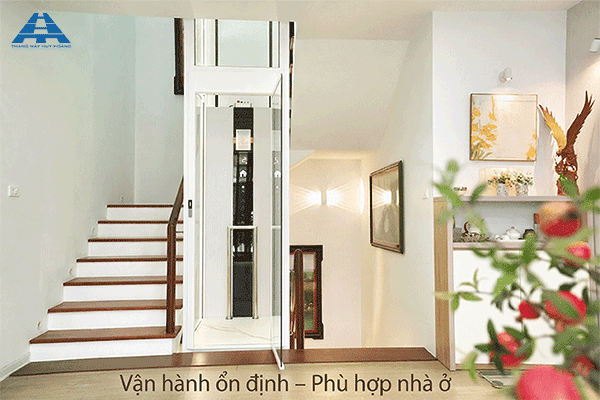 thang máy cáp dẹt có phù hợp với gia đình không