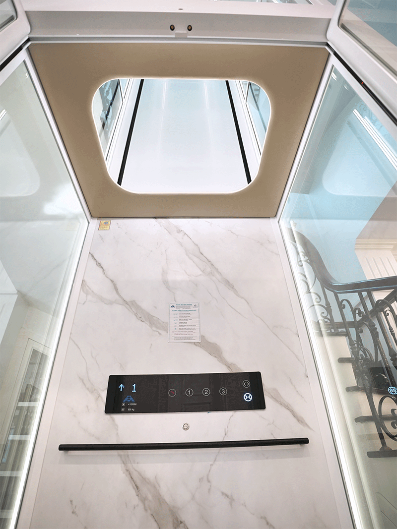 thang máy Huy Hoàng Luxury - Công Ty Linh Sơn 11