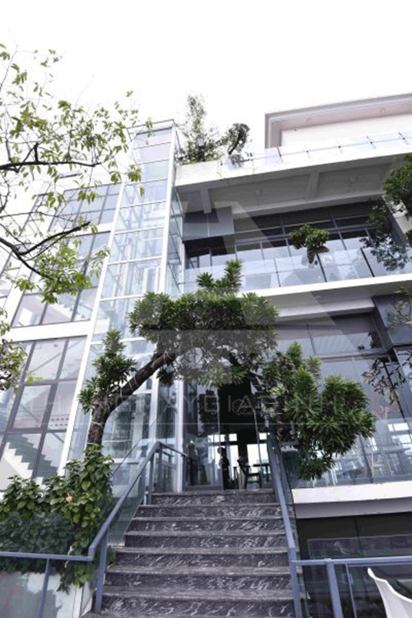 dự án thang máy thuỷ lực ngoài trời tây hồ