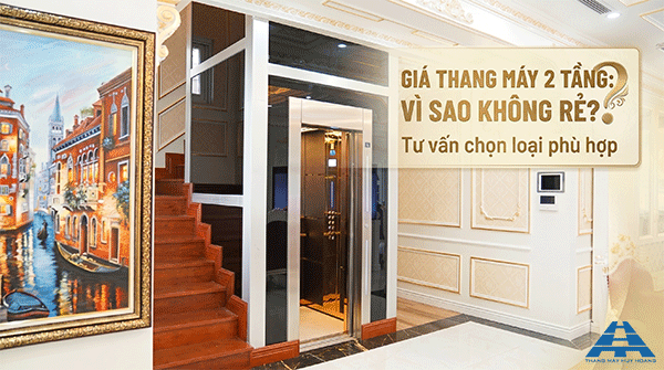 giá thang máy 2 tầng