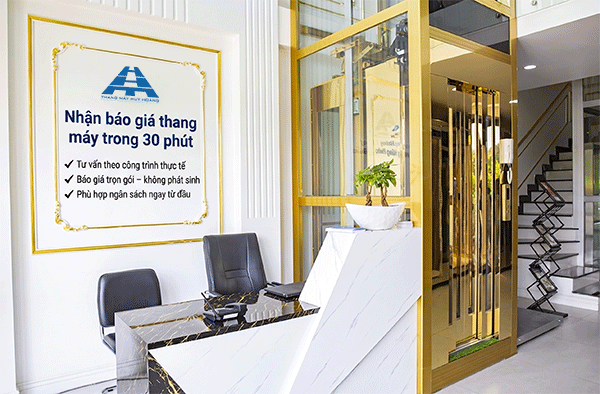 nhận báo giá thang máy theo công trình thực tế