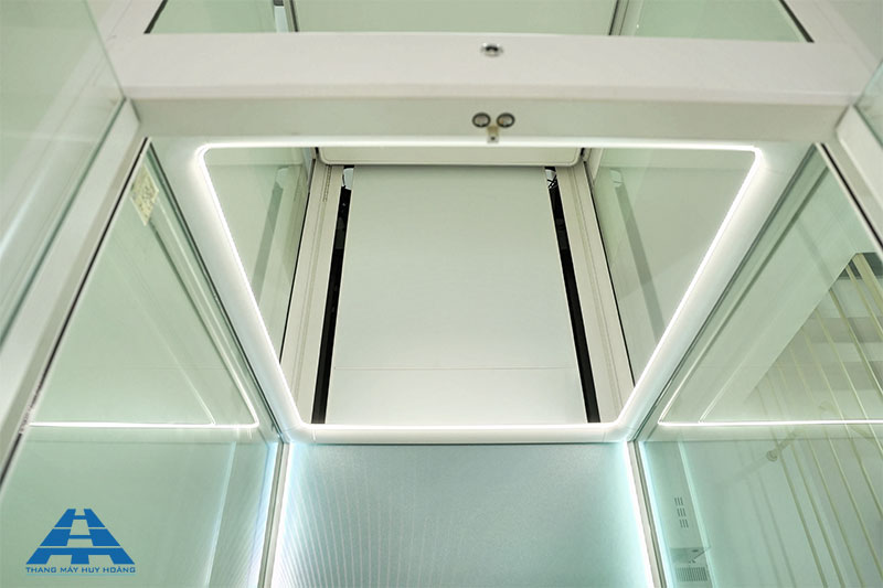 dự án thang máy huy hoàng luxury 320kg tại thủ đức 8