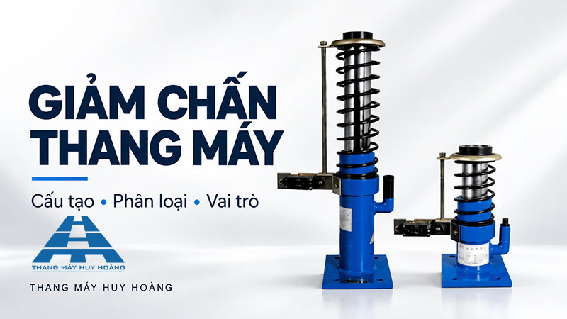 giảm chấn thang máy