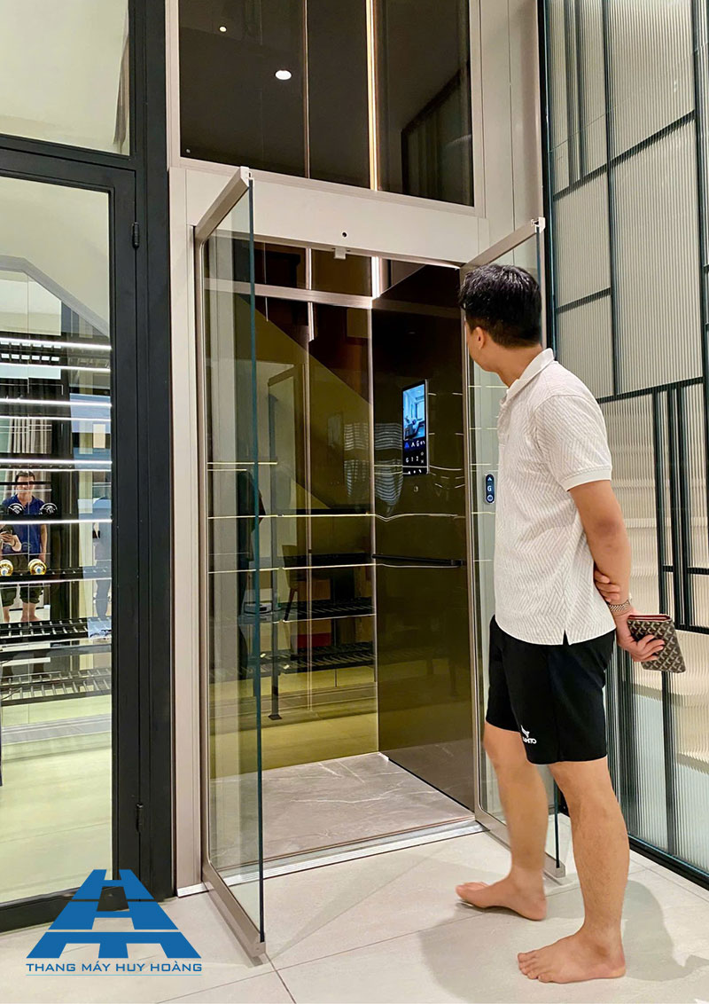 kích thước cửa thang máy gia đình