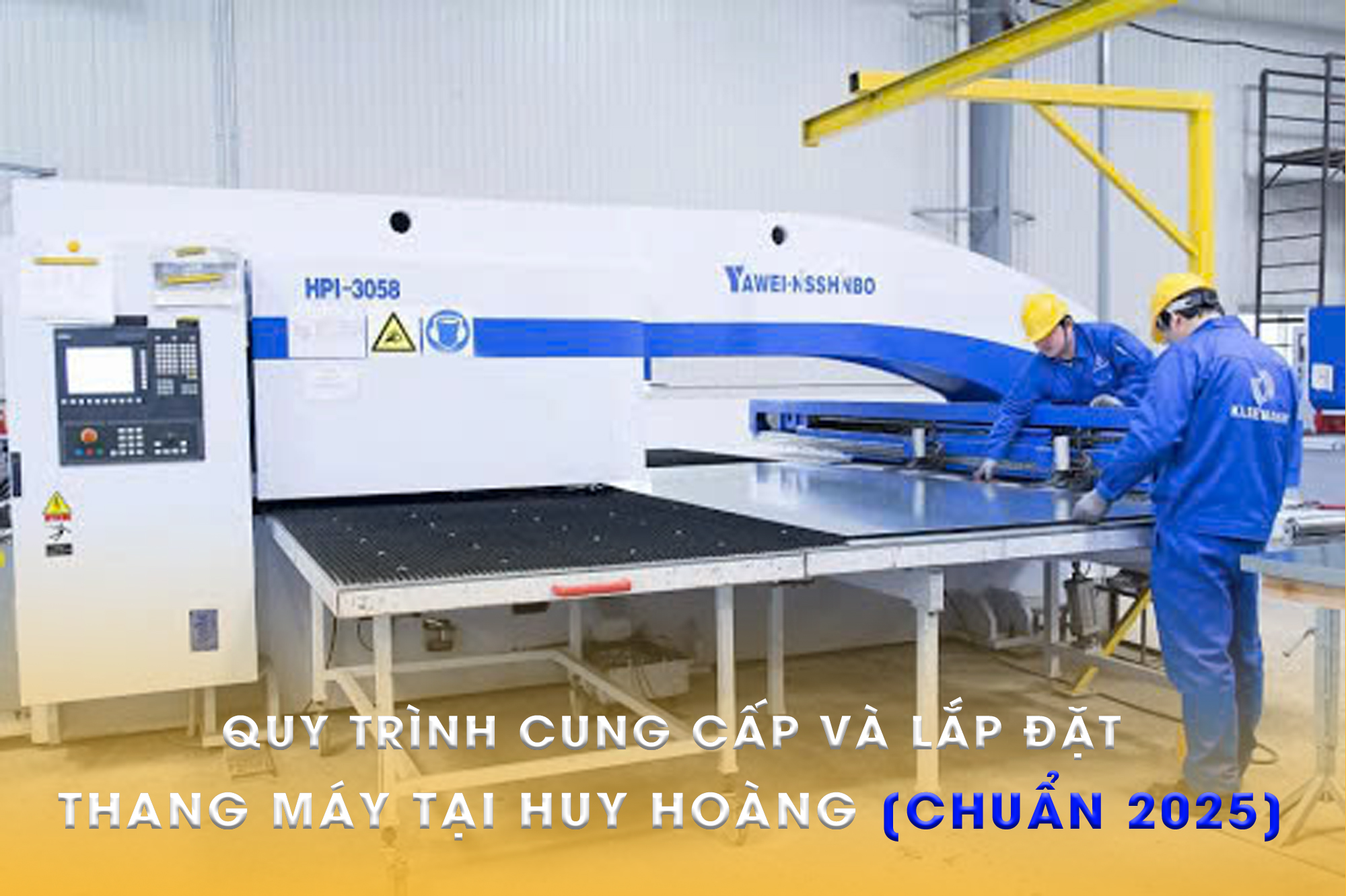lắp đặt thang máy huy hoàng