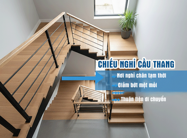 chiếu nghỉ cầu thang là gì