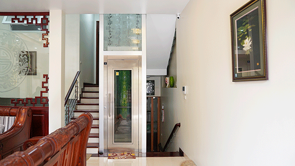 thang máy cho nhà ống 5m