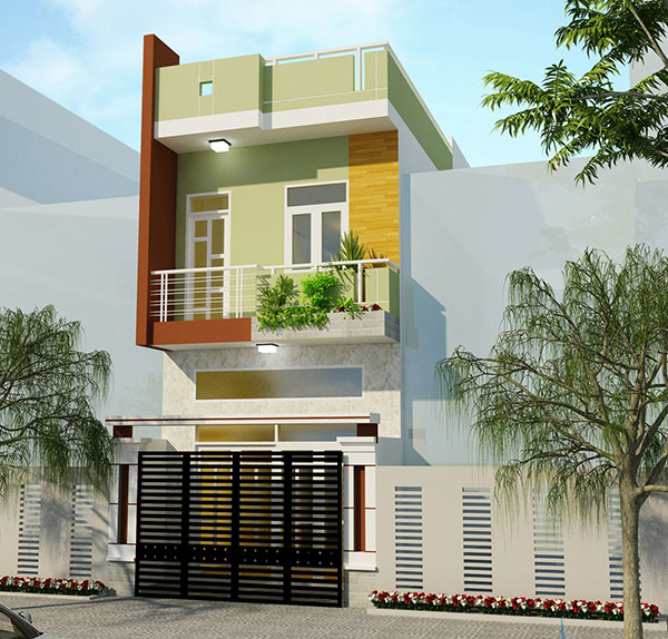báo giá xây dựng nhà ống 2 tầng nông thôn