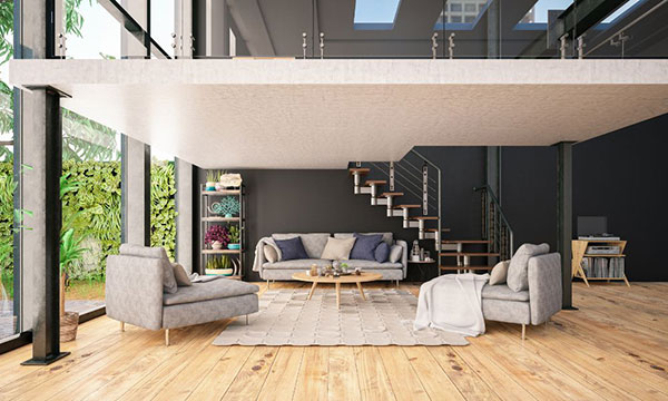 lưu ý khi thiết kế nhà gác lửng 3 phòng ngủ