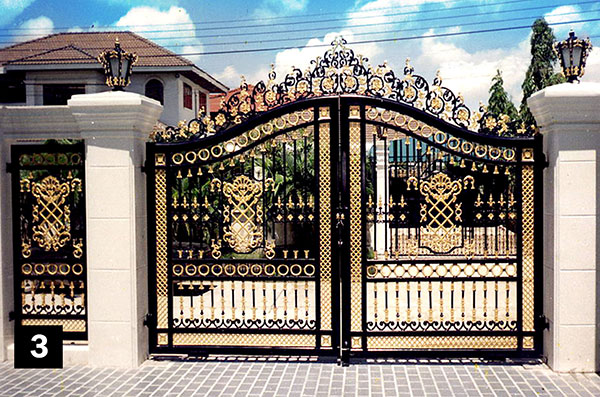 những lưu ý khi thiết kế thi công cổng biệt thự nhà vườn