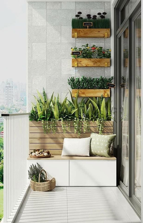 mẫu ban công đẹp cho nhà ống được yêu thích