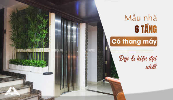 nhà 6 tầng có thang máy