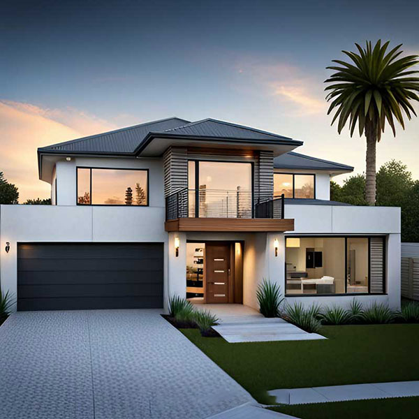 mẫu nhà biệt thự 2 tầng kiểu pháp 3