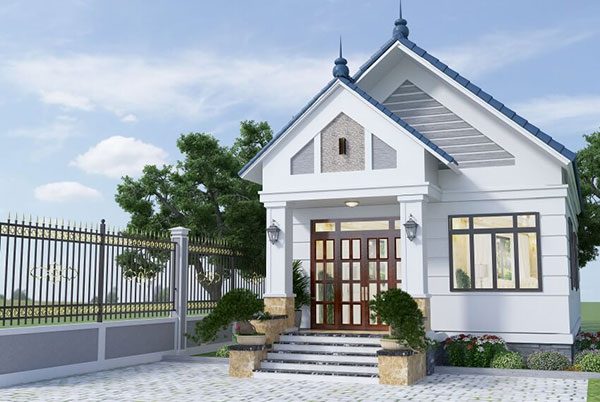 mẫu nhà cấp 4 đẹp giá rẻ 300 triệu đẹp