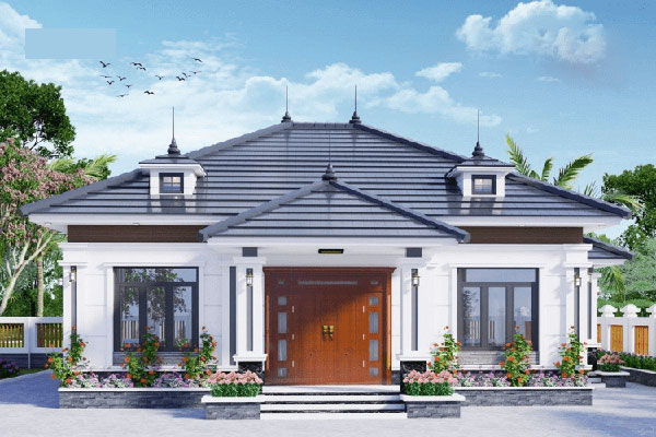 mẫu nhà cấp 4 mái nhật đẹp nhất