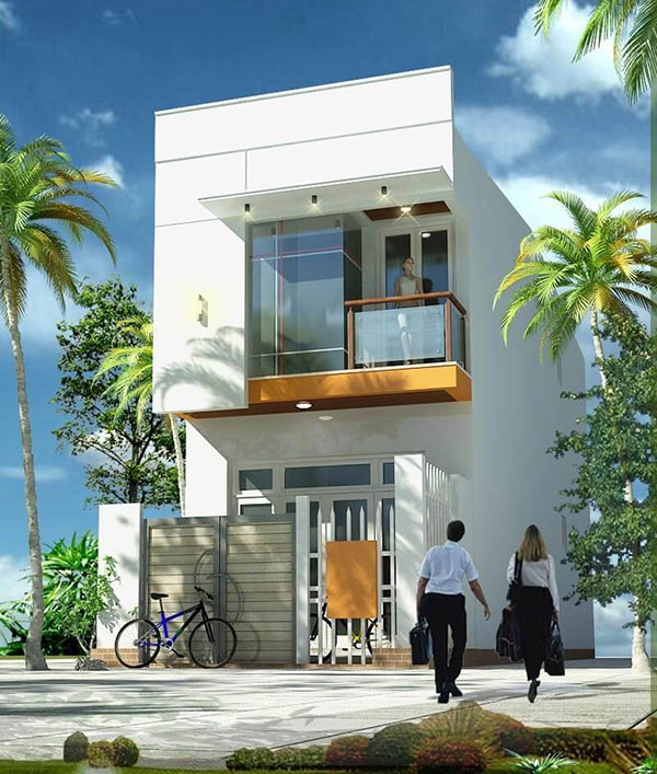 mẫu nhà ống 2 tầng được yêu thích nhất