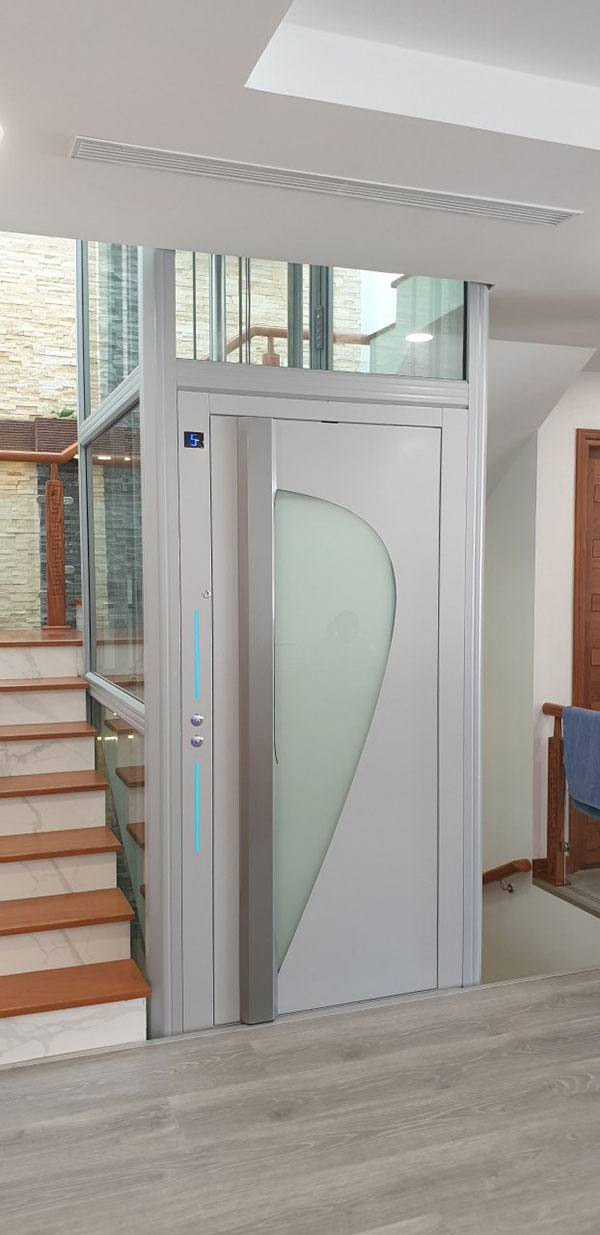 mẫu thiết kế nhà 5x13m có thang máy