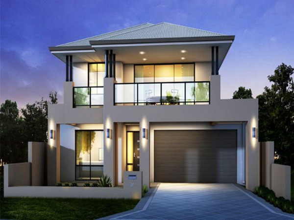 mẫu thiết kế nhà đẹp 2 tầng hiện đại