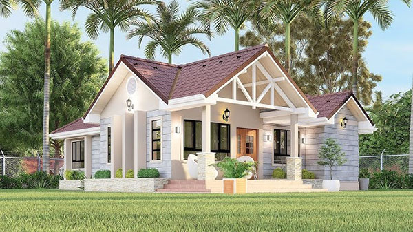 mẫu thiết kế nhà đẹp cấp 4 đơn giản
