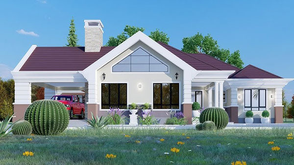 mẫu thiết kế nhà đẹp cấp 4 mới nhất