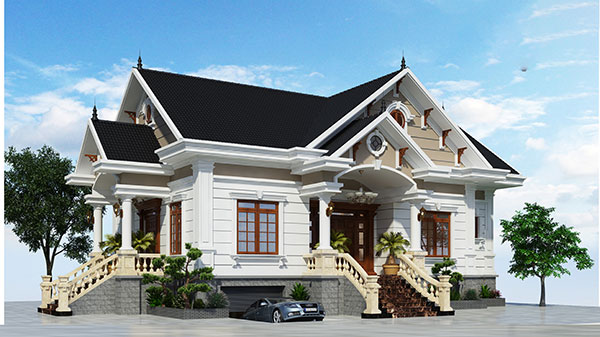 mẫu thiết kế nhà đẹp cấp 4 nhìn là mê