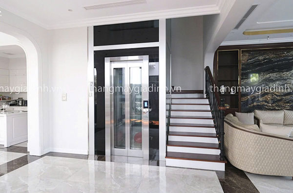 thang máy kính không cần xây dựng huy hoàng