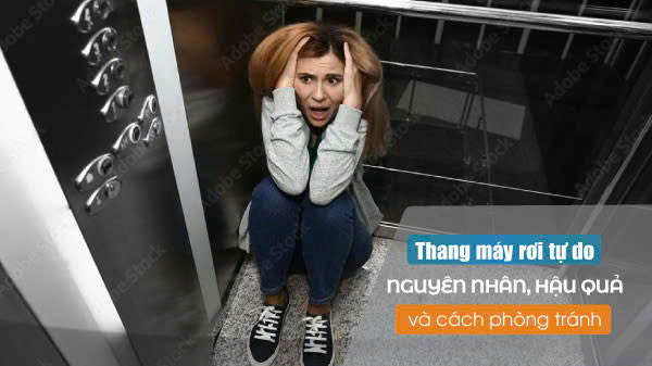 thang máy rơi tự do