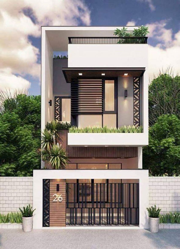 tiêu chí lựa chọn mẫu nhà ống 2 tầng