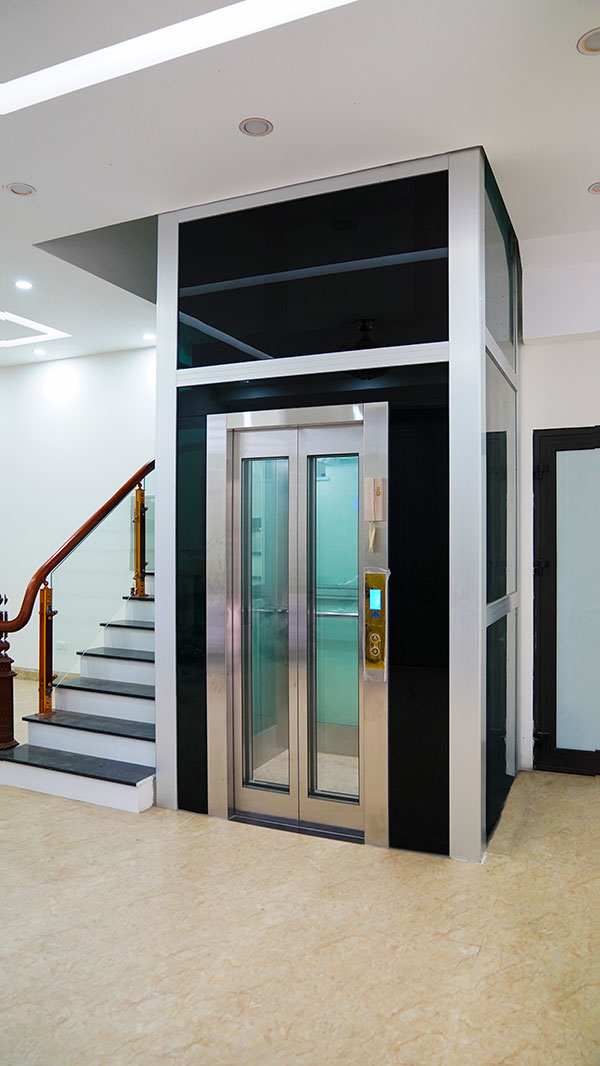 cách chọn thang máy gia đình cho nhà 5x16m