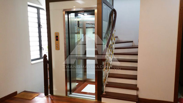 dự án thang máy gia đình tại long biên